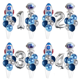 thumbnail image 2 of Juego de globos de aluminio con temática del espacio exterior, astronauta, cohete, globo con números de 30 pulgadas, decoraciones para fiestas de cumpleaños de niños y bebés, 2 of 5