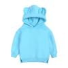Fanxing Kids Girls Boys Cute Hoodies eith Bear Ears for Baby Boys Girls Hooded Sweatshirt Pullover Outerwear Clearance 12-24 Months