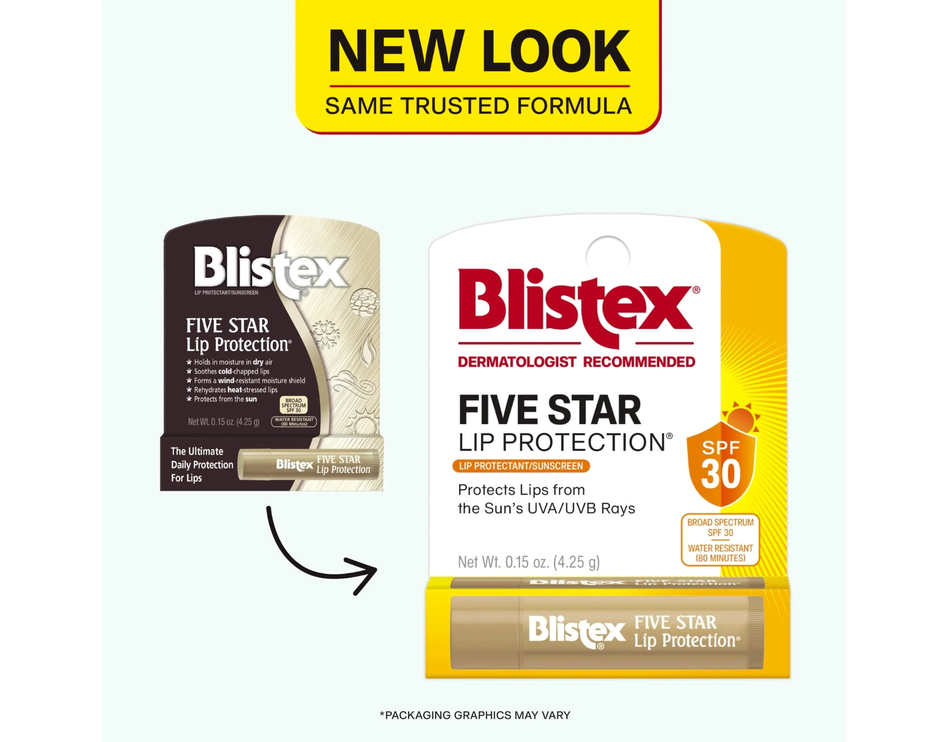 Blistex Five Star Lip Protection SPF 30 0.15 oz (Pack of 12)