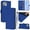 Dark blue, variant on Wallet Case For UMIDIGI Power 7S/7 Max Phone, For UMIDIGI A15/A15C/A15T/UMIDIGI Note 9 Premium PU Leather Shockproof Lanyard Slim Case