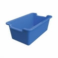 thumbnail image 2 of Antimicrobial Rectangle Storage Bin, Blue | Bundle of 5, 2 of 6