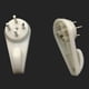 thumbnail image 4 of Ganchos de Pared Dura BLESIY 50 Piezas 20x40mm, 4 of 8