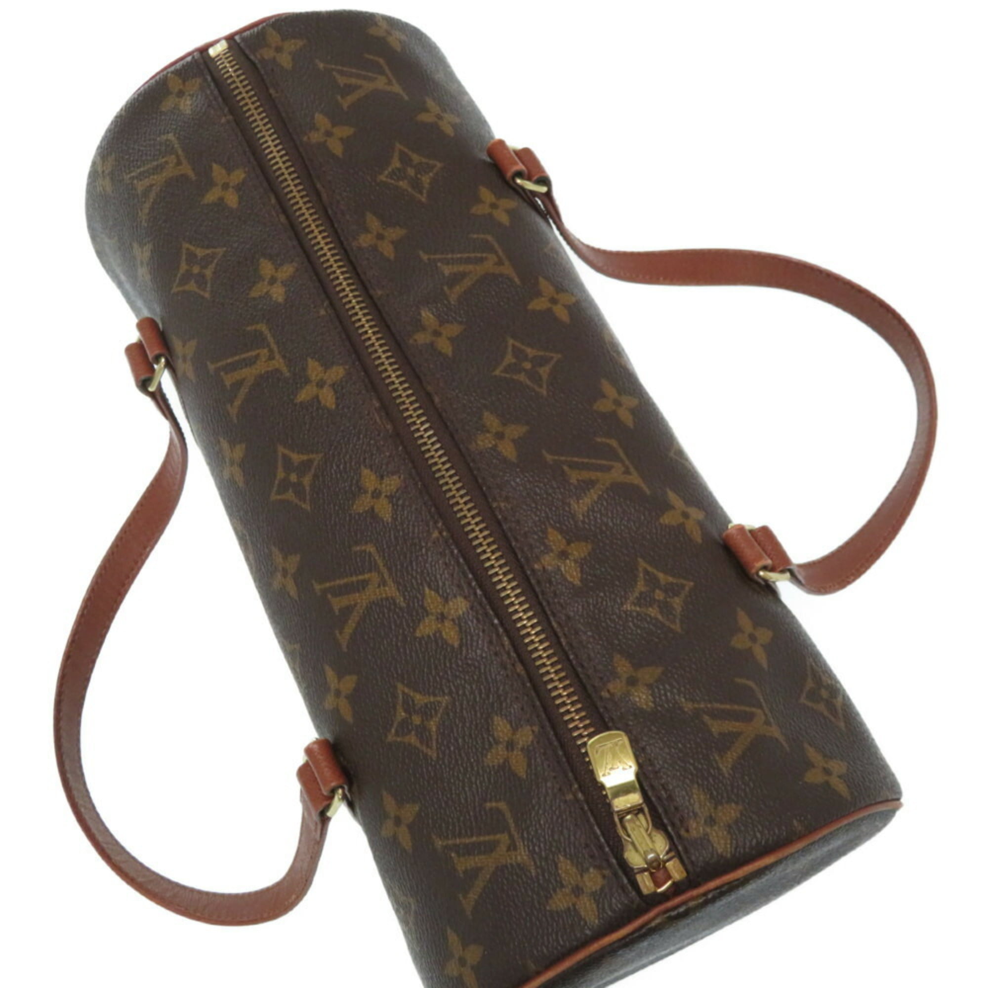 Louis Vuitton LV Papillon 30 Used Handbag Monogram France Authentic M51385  AG505
