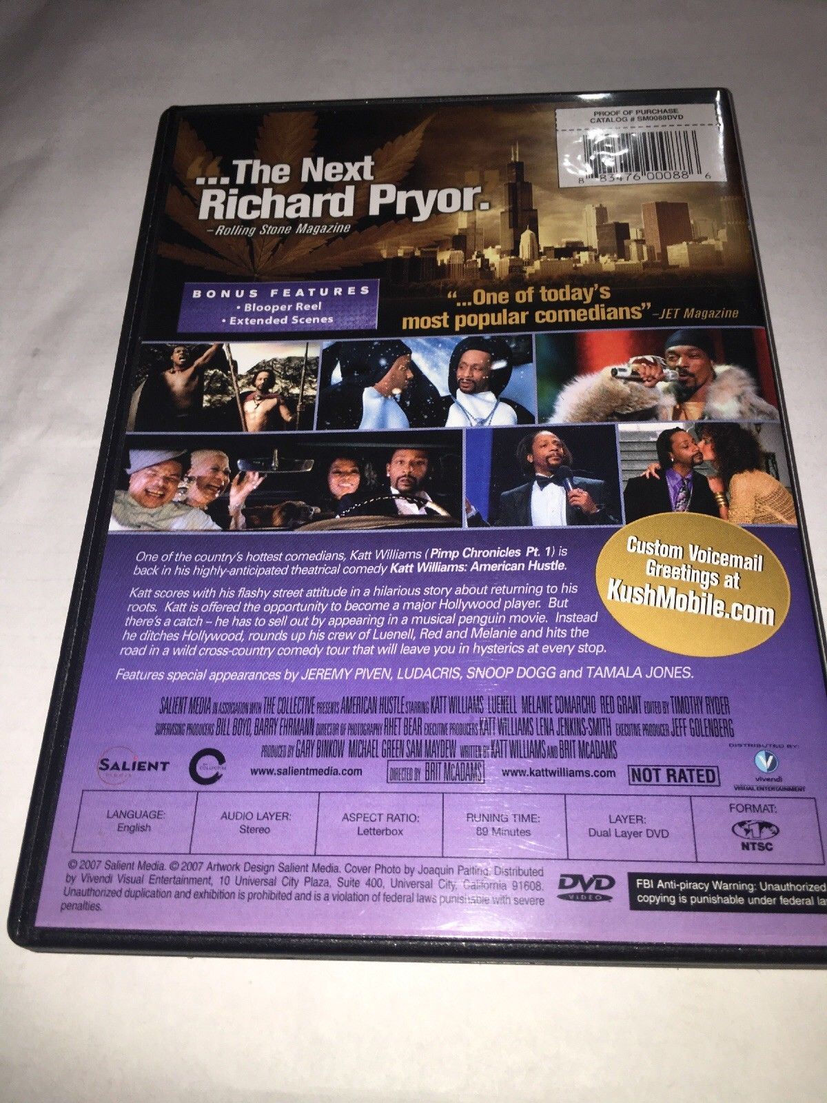Katt Williams: American Hustle Movie (DVD) - image 2 of 2