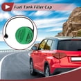 thumbnail image 2 of Tapa de combustible Gas Tapa del tanque de combustible para GMC Sierra 2500 HD 3500 HD 2012-2021 Negro Blanco Verde, 2 of 6