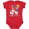 thumbnail image 3 of Inktastic Farmer Tractor Eieio Little Bro Boys Baby Bodysuit, 3 of 5