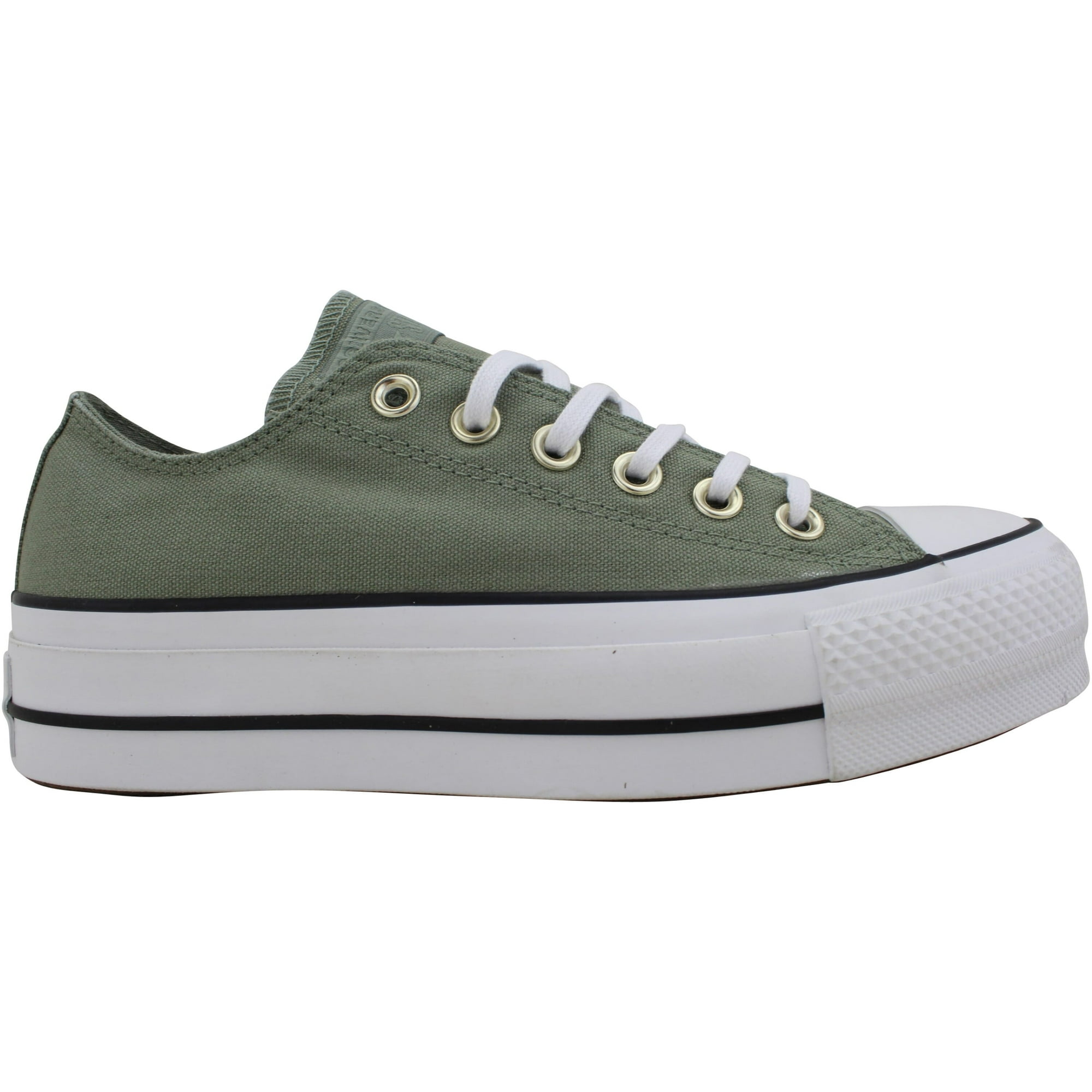 Converse CTAS Lift Ox Jade Stone White Black 564998C Women s Size 6.5 Medium Walmart