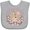 AC-Heather Grey, variant on Inktastic My First Easter Bunny Boys or Girls Baby Bib