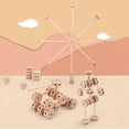 thumbnail image 3 of 60pcs Fort Building Construction Toys DIY Builder With Rods & Links, 3 of 8