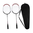 thumbnail image 3 of guohui 2 Pieces Badminton Racquets Accessories Sturdy Lightweight Gifts Replacement for Red, 3 of 8
