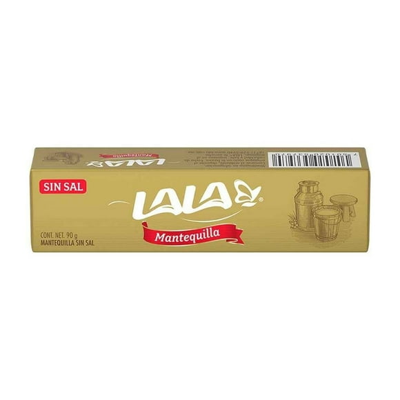 Mantequilla Lala sin sal en barra 90 g