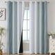 thumbnail image 1 of Cortinas Estelar Textiler, azul piedra, blanco grisáceo, 132 x 244 cm, 1 of 9