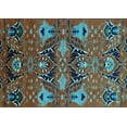 thumbnail image 1 of Ahgly Company Indoor Rectangle Oriental Light Blue Industrial Area Rugs, 8' x 12', 1 of 4