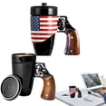 thumbnail image 2 of DJN Home & Garden Birthday Decompression Coffee Mug With Rotatable Wooden Handle Ceramic Cup For Father, 2 of 6