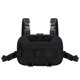 thumbnail image 1 of Advancent Bolsa de pecho para hombre funcional y duradera para actividades al aire libre Bolsa de pecho táctica para hombre Fanny Pack Escalada negro, 1 of 2