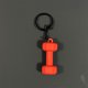 thumbnail image 3 of Llavero Mini Mancuerna | Llavero de halterofilia de gimnasio para entusiastas del fitness | Accesorio novedoso duradero de silicona | Regalo divertido unisex | Bolso Mochila Cartera Decoración, 3 of 8