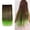 Green, variant on Clip In Colored Hair Extensions for Women, Straight Synthetic Hair Extensions, Heat Resistant Hair Pieces for Fashion Styling and (Pink,One Size)