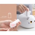 thumbnail image 3 of Cute Cat Tissue Box Dispenser Storage Tissue Holder with Toothpick Box Cat Gifts(black), 3 of 5
