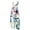 Blue jumpsuits for women, variant on clear 50% off Usmixi Jumpsuits for Women Comfy Cotton Linen Ladies Casual Loose Baggy Wide Leg Pocket Strap Jumpsuits Overalls Summer Formal Leaves Print Round Neck Sleeveless Long Rompers White m
