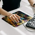 thumbnail image 7 of PhooArto Comfortable Mouse Pad Vintage Art Butterfly Desktop Mousepad , 21 x 25 cm Mouse Mat, Non-Slip Rubber Base, Improves Speed and Precision, 7 of 7