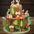 thumbnail image 5 of Juego de cortadores de galletas de hojas tropicales, juego de 4 cortadores de galletas de hojas de plástico, mini cortadores de galletas, juego de cortadores de galletas de fondant para herramientas, 5 of 5