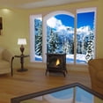 thumbnail image 2 of 31,000 BTU Vent Free Natural Gas Stove Black Enameled Porcelain Cast Iron, 2 of 6