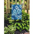 thumbnail image 2 of JSDART Aloha Hawaïen Hibiscus Motif sur Tous les Accessoires Bambou Jardin Drapeau Décoratif Drapeau Maison Bannière 28x40 Pouces, 2 of 2