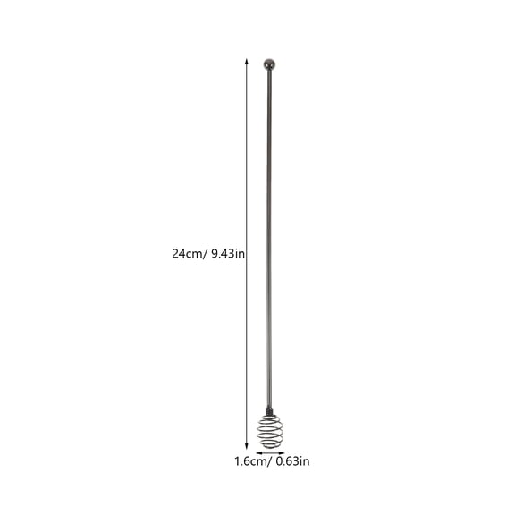 ELAYARD Stainless Steel Honey Dipper and Mixing Spoon for Baking, 1 Piece and Wear-Resistant Kitchen Utensil