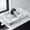 White-Medium, variant on Expandable Stainless Steel Dish Drying Rack Black Medium Kitchen Counter Use