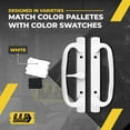 thumbnail image 3 of 8.5 Legacy Sliding Patio Glass Door Center Latch Handle Set Replacement - Sash Controls 2265 - Mortise Type, Fits 3-15/16 Screw Hole Spacing and Fits 1-1/4 to 2-1/4 Door Thickness, 3 of 6
