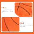 thumbnail image 3 of Coussin de Siège de Basketball Rond Décoratif Oreiller de Basketball en Peluche Coussin de Canapé Souple, 3 of 8
