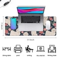 thumbnail image 5 of Long Mouse Pads for Desk,Shih Tzu Dog and Flower Floral Desk Mats on Top Of Desks, Desk Mouse Pad Extra Large with 3mm Non-Slip Base and Stitched Edge for Gaming,Office,Work,Home 31.5"x11.8", 5 of 6