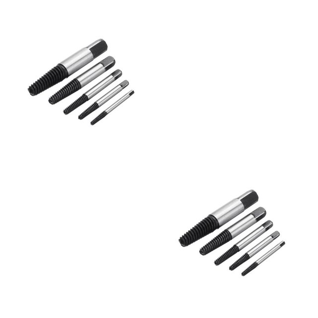 Eigraketly Extractores de tornillos de plomería, removedor de pernos rotos, caja aleatoria de colores, 5 uds. Type1 NO1 Eigraketly CBP373139