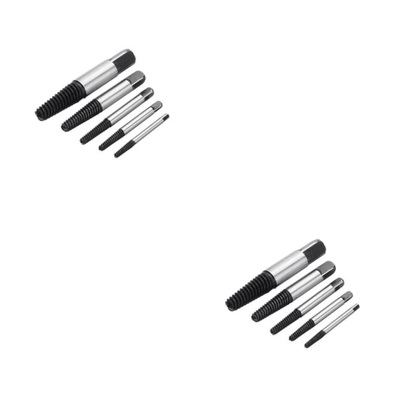 Eigraketly Extractores de tornillos de plomería, removedor de pernos rotos, caja aleatoria de colores, 5 uds. Type1 NO1 Eigraketly CBP373139