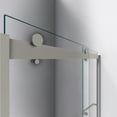 thumbnail image 3 of DreamLine Sapphire 44-48 in. W x 76 in. H Semi-Frameless Bypass Shower Door in Brushed Nickel, 3 of 9