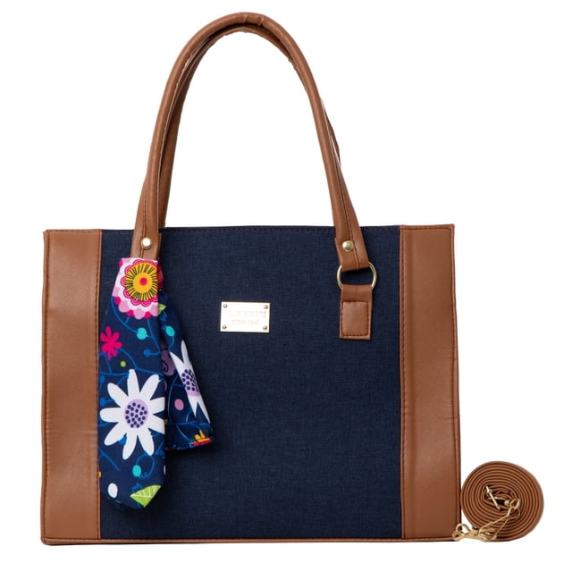 Bolsa Yute De Mujer FANA Henri Color Azul Marino Juvenil Compra Ya, M4016!!