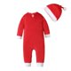 thumbnail image 4 of Recién llegado 2024, traje navideño para bebé, mameluco de Papá Noel para bebé, disfraz de elfo de Papá Noel para recién nacido, 4 of 5