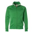 thumbnail image 1 of J America - Chaqueta de chándal de forro polar vintage para hombre (Kelly) (2X) J América 8858, 1 of 1