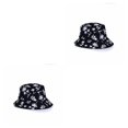 thumbnail image 1 of Guardurnaity Sombrero de pescador para hombre y mujer, gorra de pescador de verano con estampado amarillo, sombrero de Bob, sombrero de pescador de pesca Hip Type3 NO3 Guardurnaity CBP010515, 1 of 5