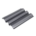 thumbnail image 5 of Molde para Baguette Antiadherente de Acero Negro Perforado (15.25 x 6.25 pulgadas) Bandeja Profesional para 2 Panes Franceses con Corteza Crujiente, 5 of 5