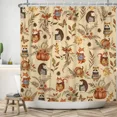 thumbnail image 3 of Tchckioa Waterproof Shower Curtain for Batnroom,Autumn Thanksgiving Curtain Decor,72x72 Inch, 3 of 6