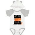 thumbnail image 3 of Inktastic Leukemia Hope Love Cure Boys or Girls Baby Bodysuit, 3 of 5