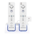 thumbnail image 3 of TFixol 2Pcs 2800mAh Rechargeable Cells and Wii Cell Charge Dock Stand for Wii Remote Switch Accessory, 3 of 6