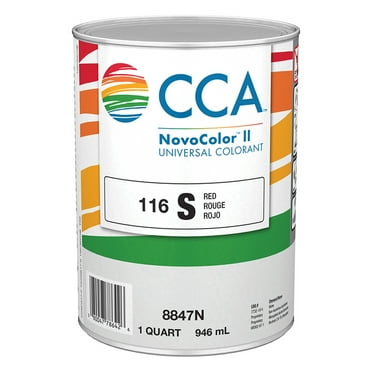 6-Pack of 1 qt Valspar 8847N S-Red Novocolor II Universal Colorant