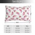 thumbnail image 2 of Kdxio Cotton Pillow Cases 16"x24" Pillowcases,Soft and Breathable Bedroom Pillow Cases-Watermelon, 2 of 8