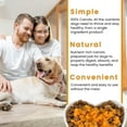 OLEWO Dehydrated Carrots Digestive Dog Food Toppers and Dog Vitamins, 5