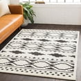 thumbnail image 3 of Mark&Day Area Rugs, 5x7 Gaaeel Global Black Area Rug, Black Beige Carpet for Living Room, Bedroom or Kitchen (5'3" x 7'3"), 3 of 6