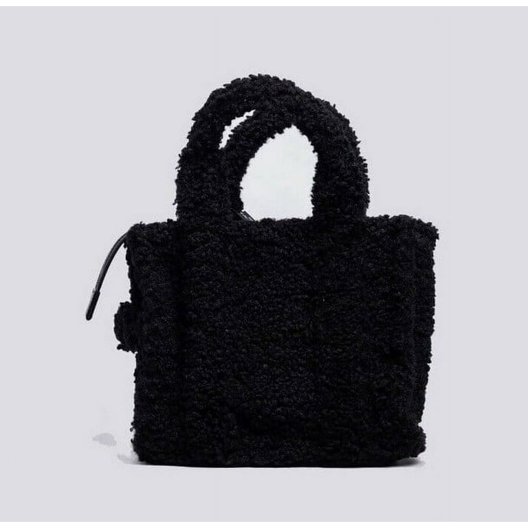 【即発】MARC JACOBS THE TEDDY ミニトート H012M06FA21 Marc Jacobs Women's The Teddy Mini Tote Bag, Black
