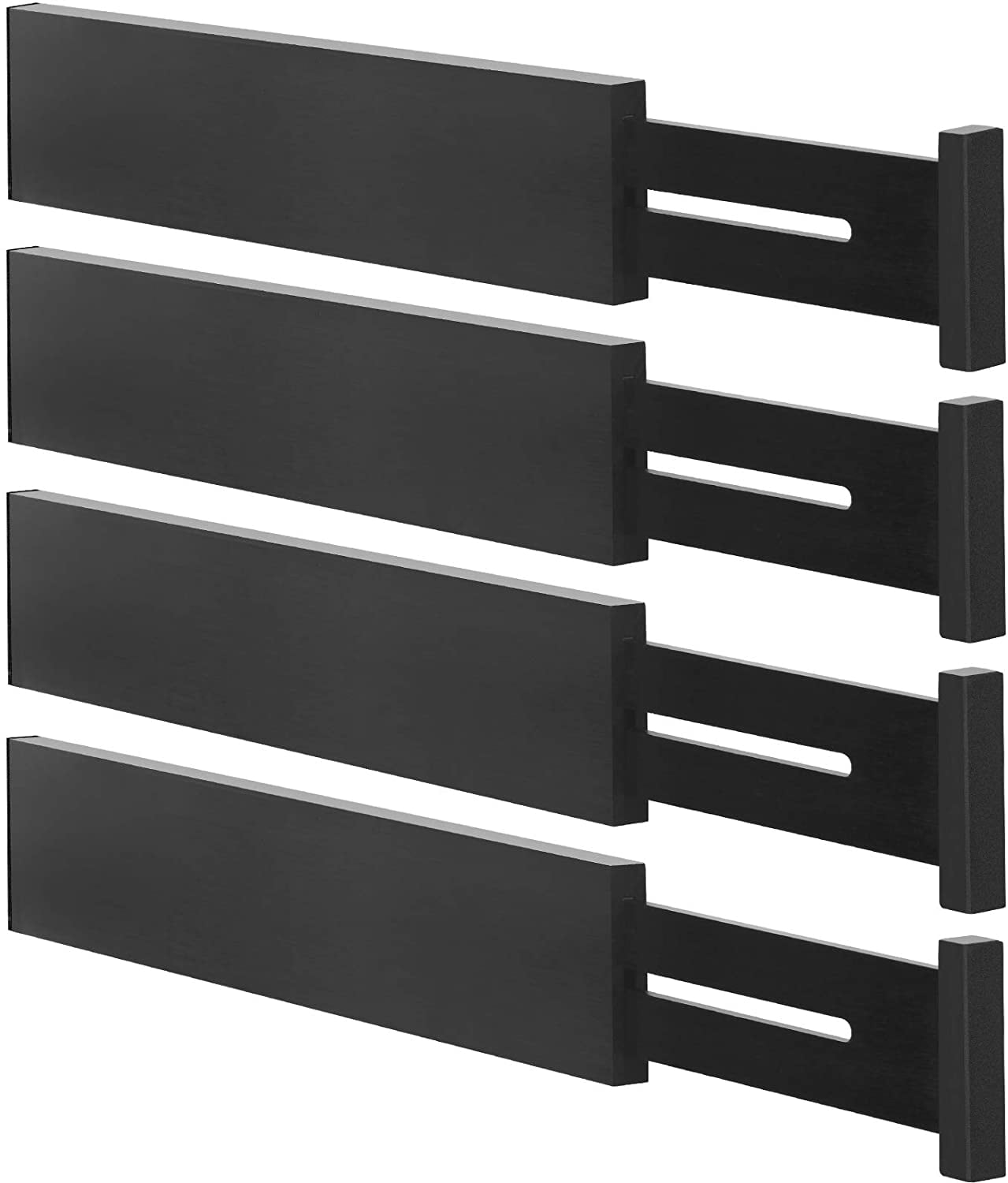 Wulawindy Drawer Dividers Organizers, Kitchen Drawer Organizer