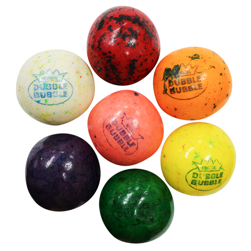 Dubble Bubble Splat Gum Balls 3 lb. Bulk Bag
